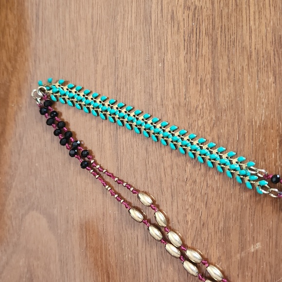 Long Chain Necklace with Tassel Pendant - Picture 3 of 7